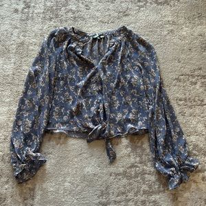 Floral Sheer Blouse